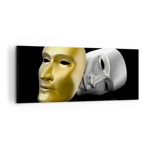 Canvas picture - Life Is a Theatre - 100x40 cm