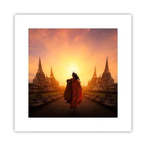 Poster - In Peace through Eternity - 30x30 cm