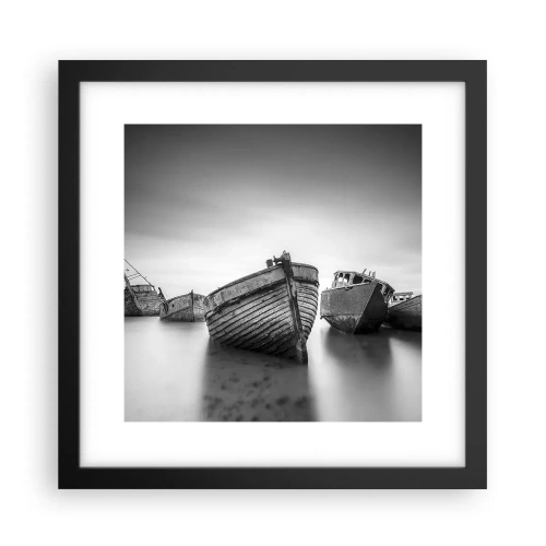 Poster in black frame - Now Only a Memory - 30x30 cm