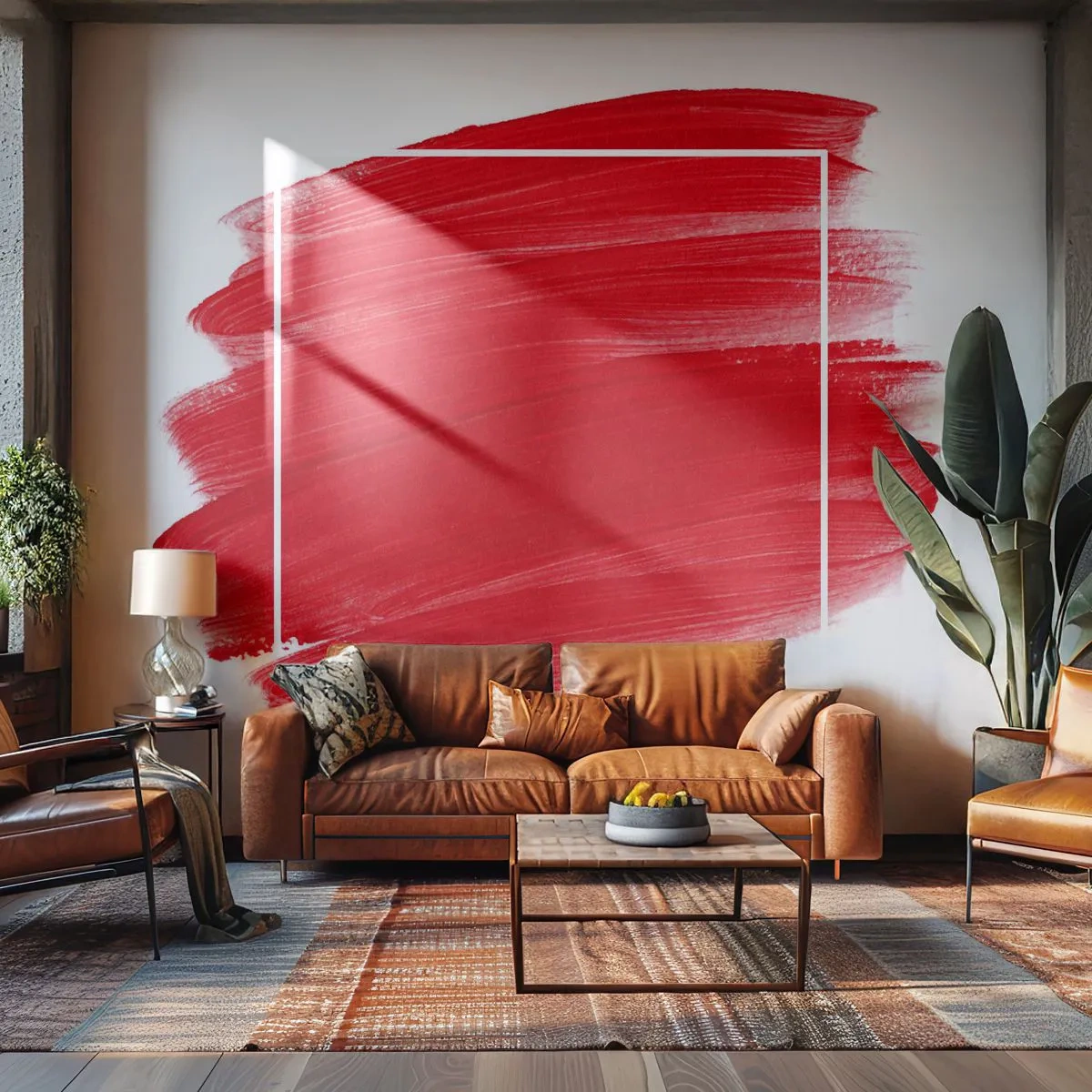 Photo Wallpaper Standard Eco - Without a Frame - Abstraction, Piece, Minimalism - 200x140 cm