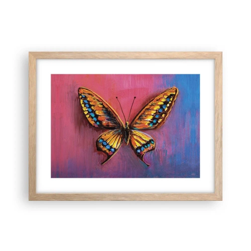 Poster in light oak frame - Jewel of Nature - 40x30 cm