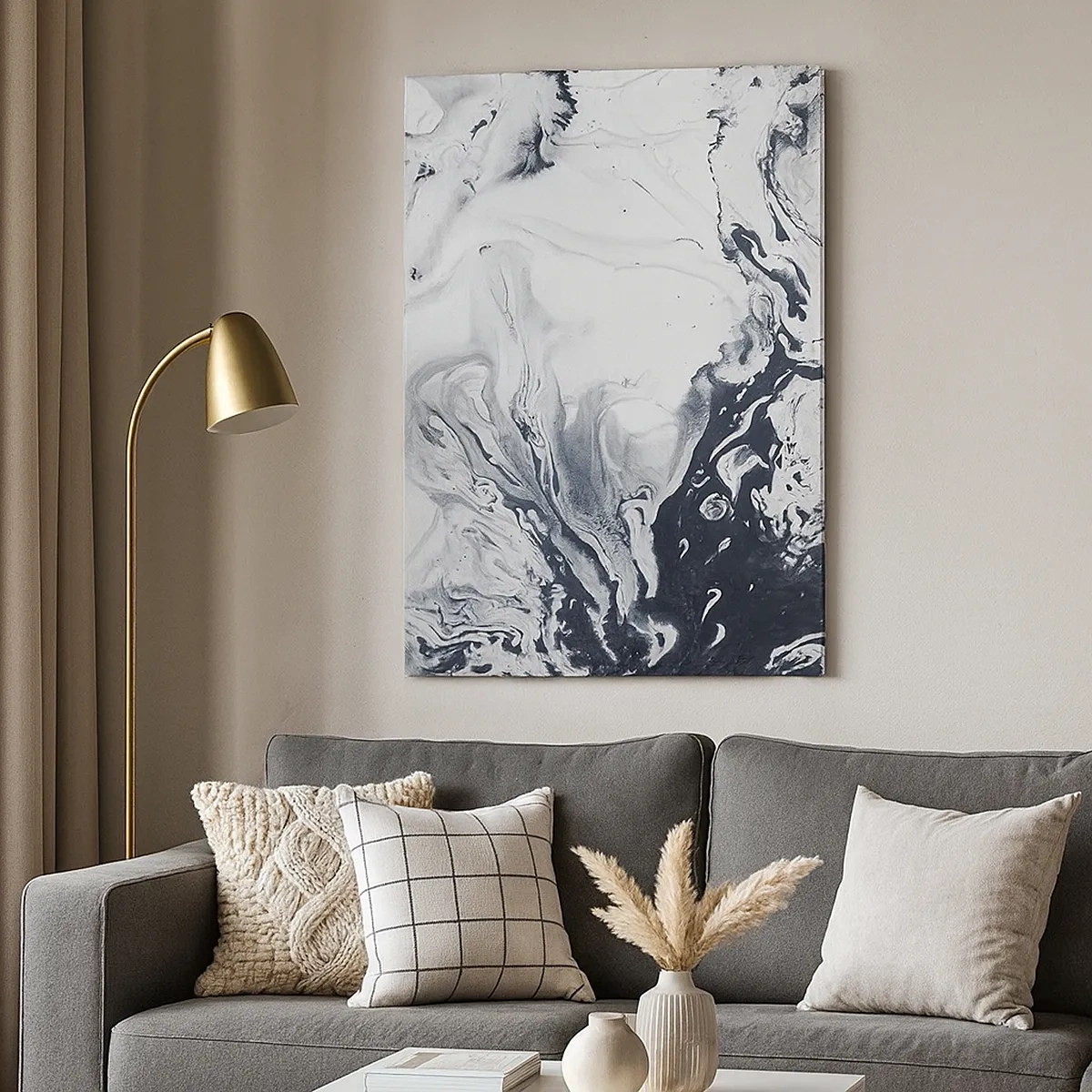Canvas picture - Earth's Interior - 50x70 cm