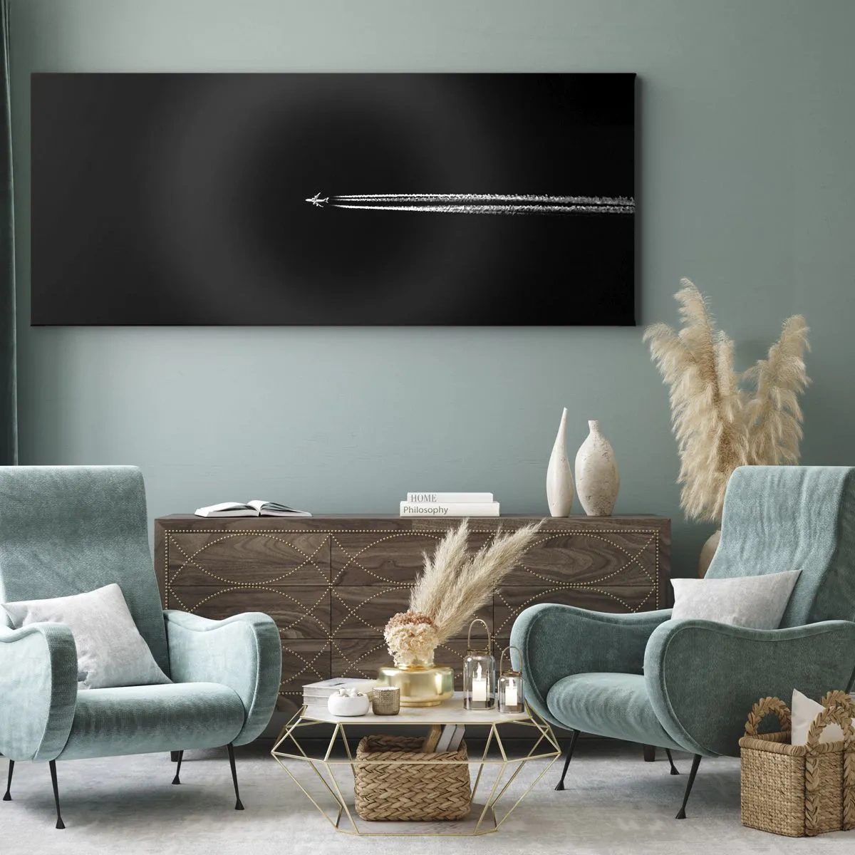 Canvas picture - Into Another Dimension - 160x50 cm