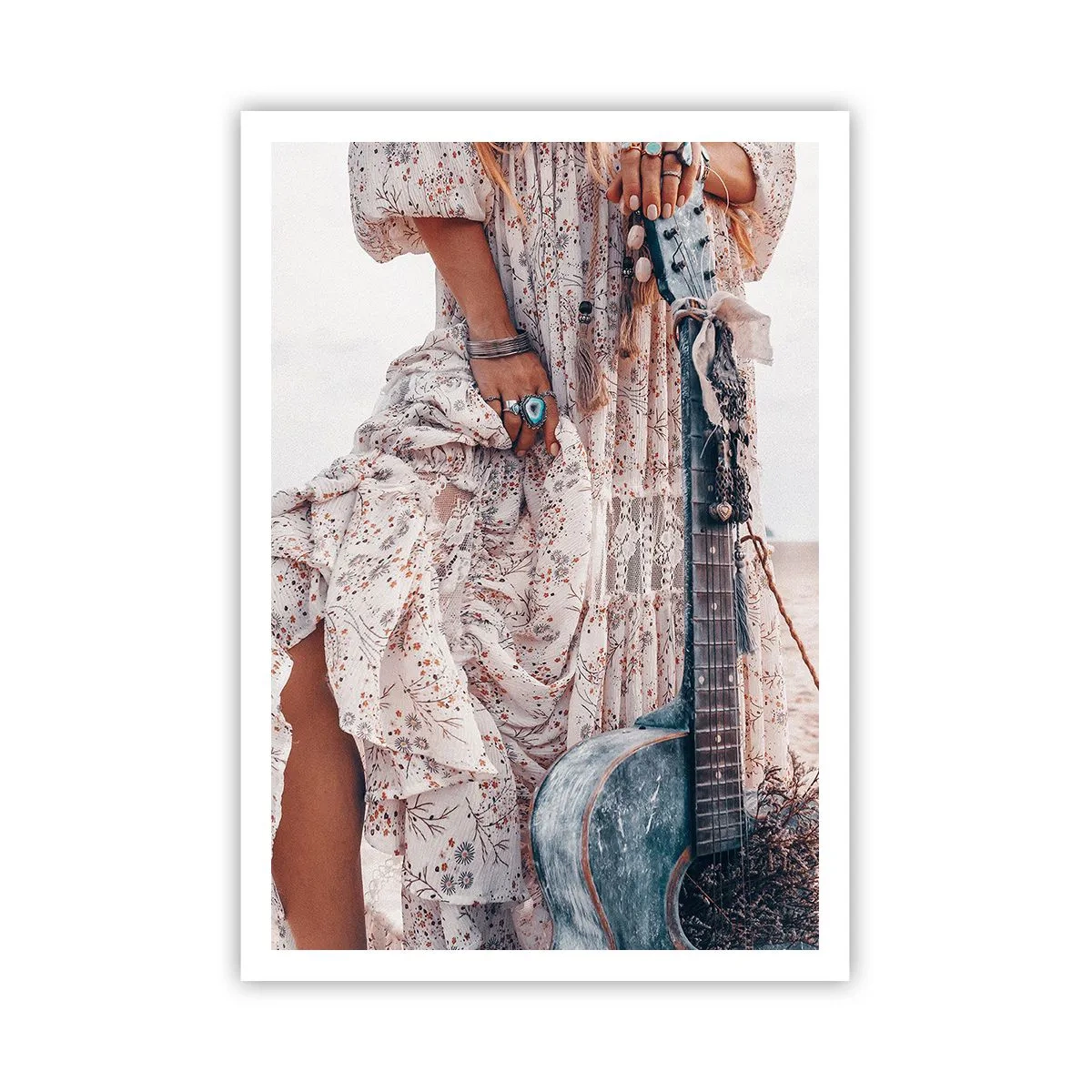 Poster - Flower Chidlren on their Way - 70x100 cm