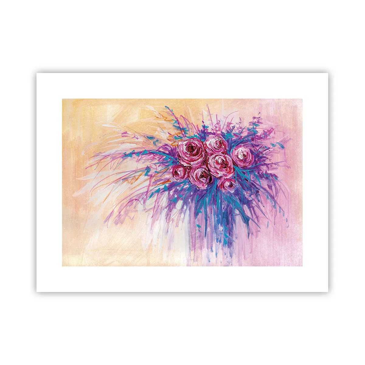 Poster - Rose Fountain - 40x30 cm