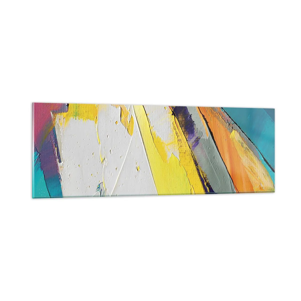 Glass picture - Anatomy of Light - 90x30 cm