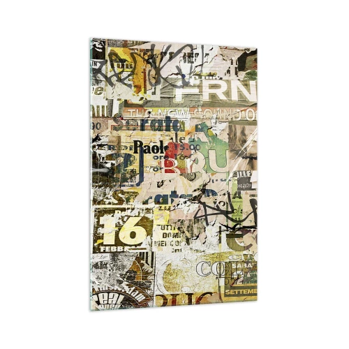 Glass picture - So Much Is Going on - 70x100 cm