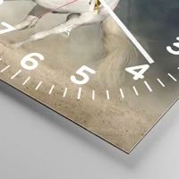 Clock face with numbers