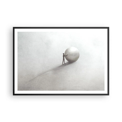 Poster in black frame - Game of Life - 100x70 cm
