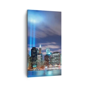 Canvas picture - Reaching Sky with Light - 45x80 cm