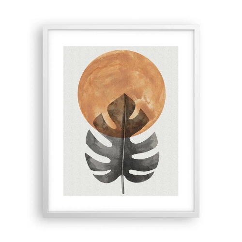 Poster in white frmae - Always the Sun - 40x50 cm