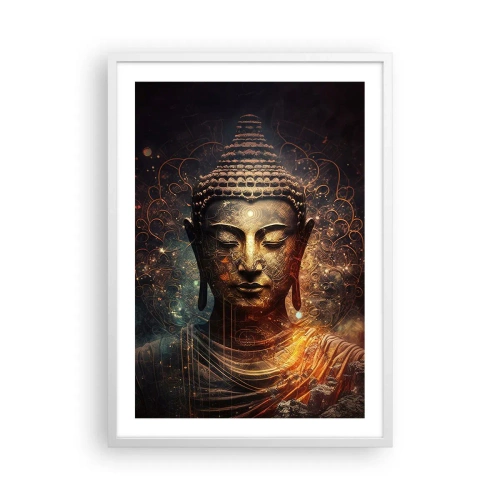 Poster in white frmae - Spiritual Balance - 50x70 cm
