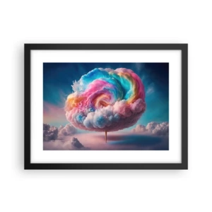 Poster in black frame - Dream of a Funfair - 40x30 cm