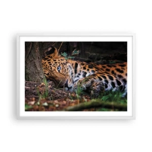 Poster in white frmae - Trust Me - 70x50 cm