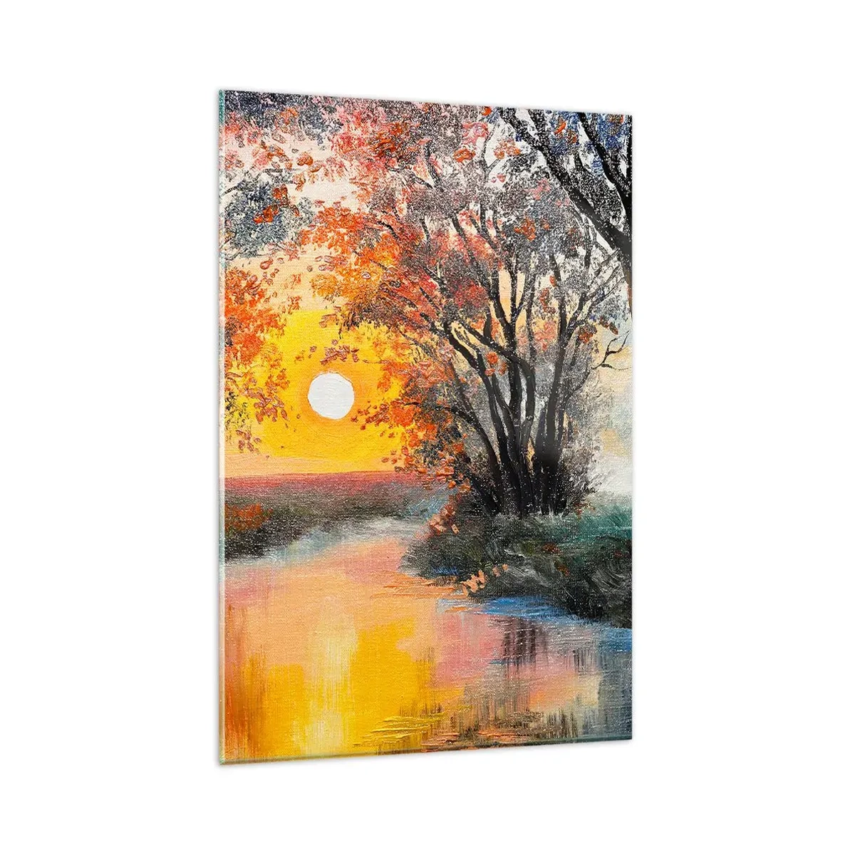 Glass picture - Autumn Impressions - 80x120 cm