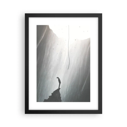 Poster in black frame - There Is Always Some Way Out - 30x40 cm