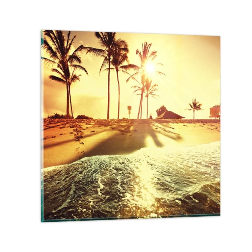 Glass picture - Californian Afternoon - 70x70 cm