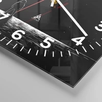 Clock face with numbers