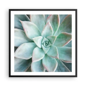 Poster in black frame - Heart of a Desert - 60x60 cm