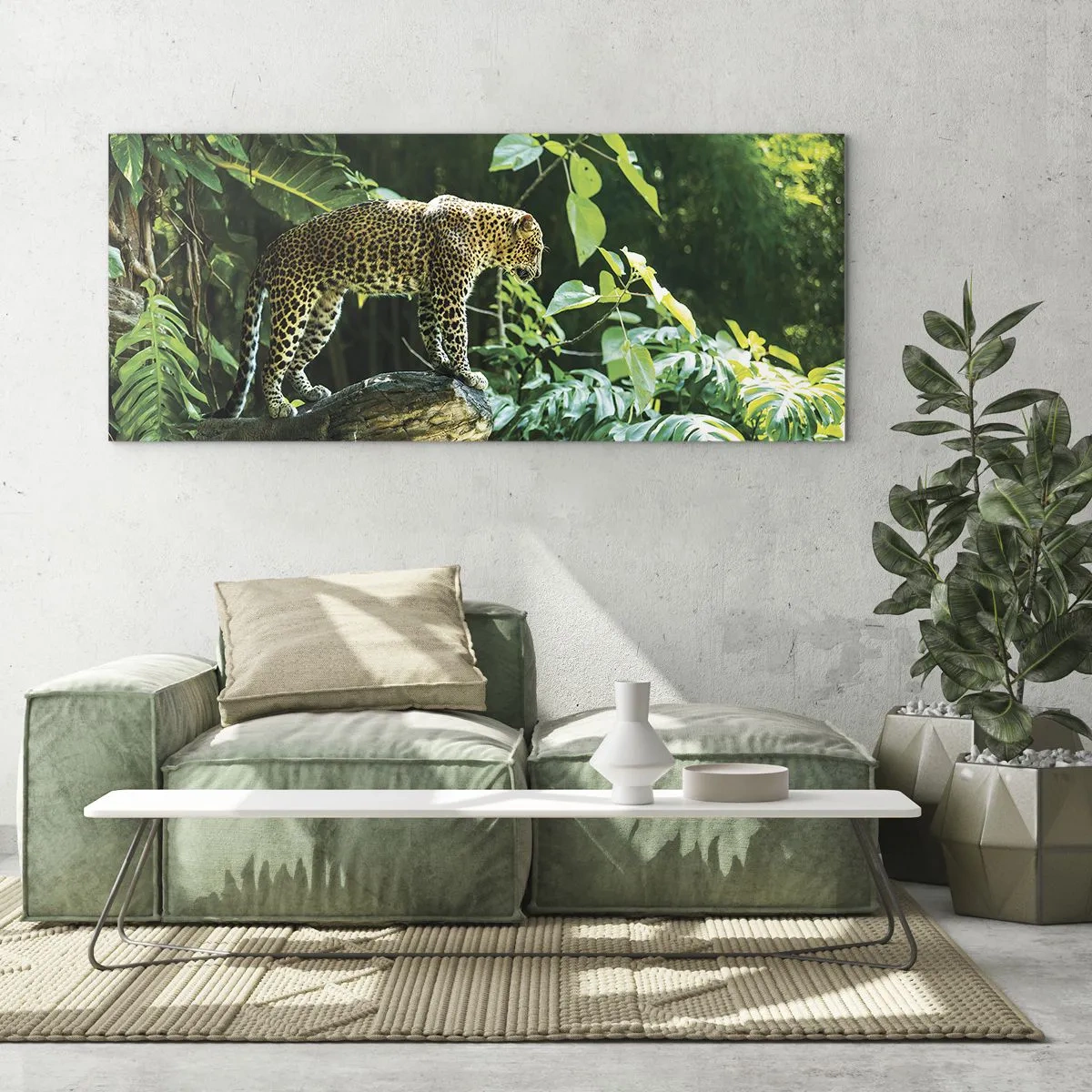 Glass picture - Going Hunting? - 100x40 cm