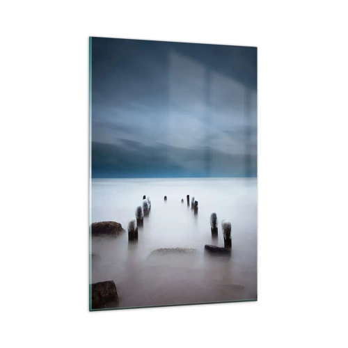 Glass picture - Pensive Lake - 80x120 cm