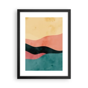 Poster in black frame - Compatible Incompability - 30x40 cm