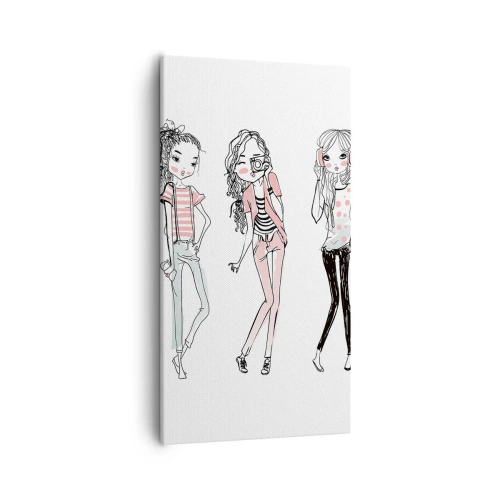 Canvas picture - There Will Be Fun - 55x100 cm