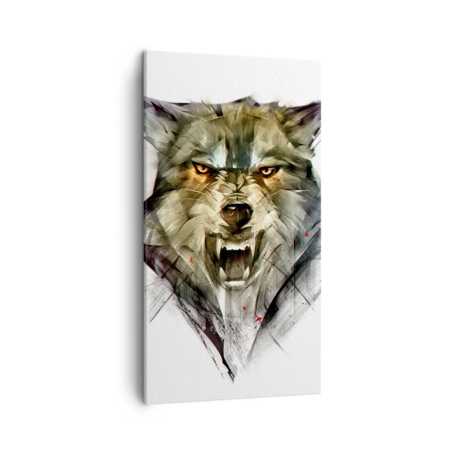 Canvas picture - Stand Back! - 45x80 cm