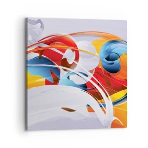 Canvas picture - Dance of Elements - 70x70 cm
