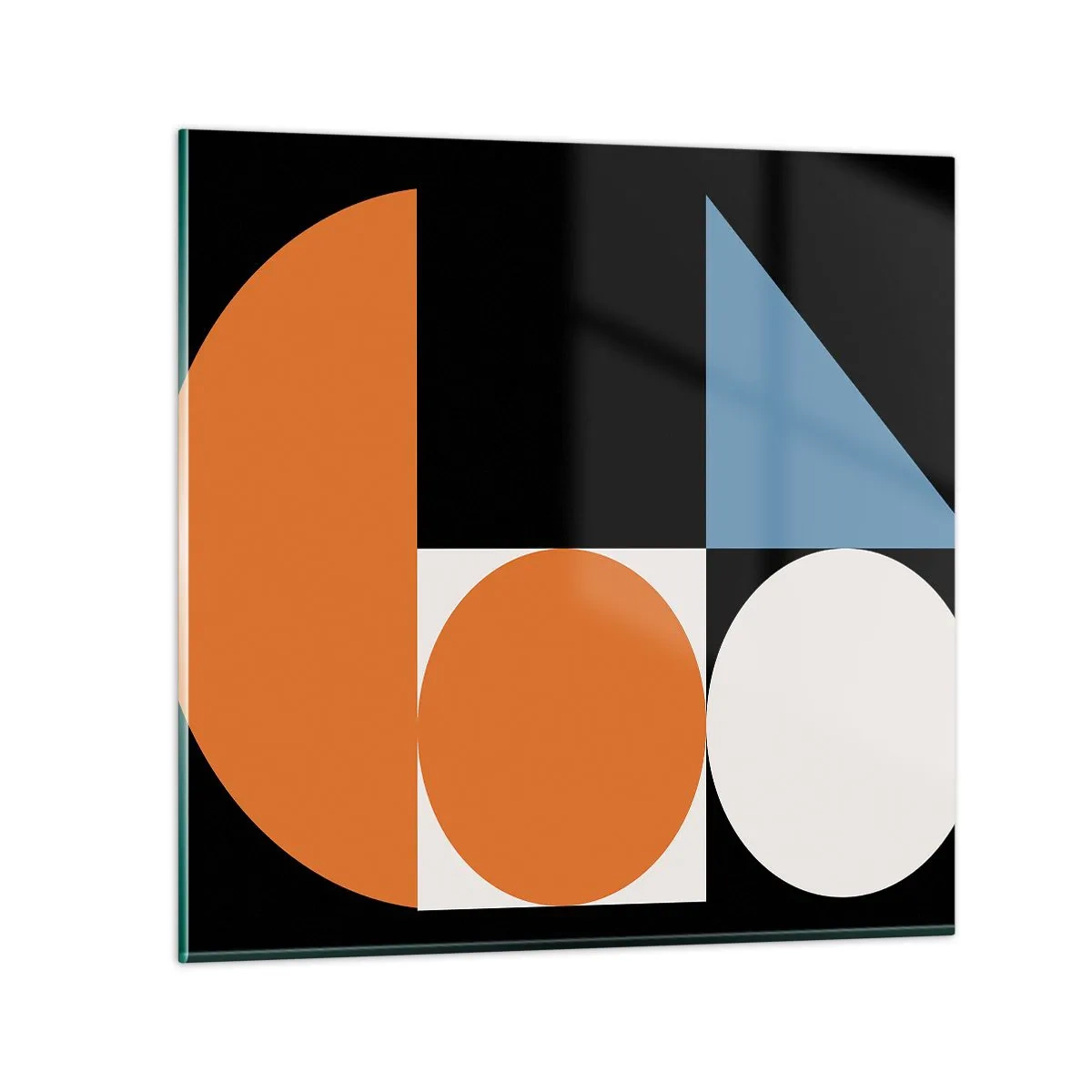 Glass picture - Figure System - 60x60 cm