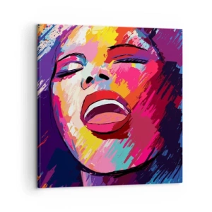 Canvas picture - Sing Your Life Away - 60x60 cm