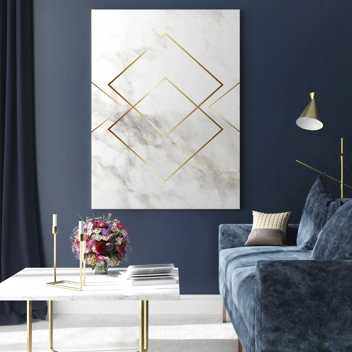 Glass picture - View over Infinity - 70x100 cm