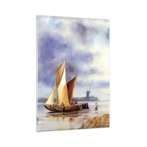 Glass picture - Return of Sailors - 50x70 cm