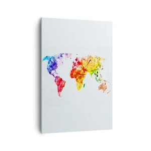 Canvas picture - All Colours of Light - 70x100 cm