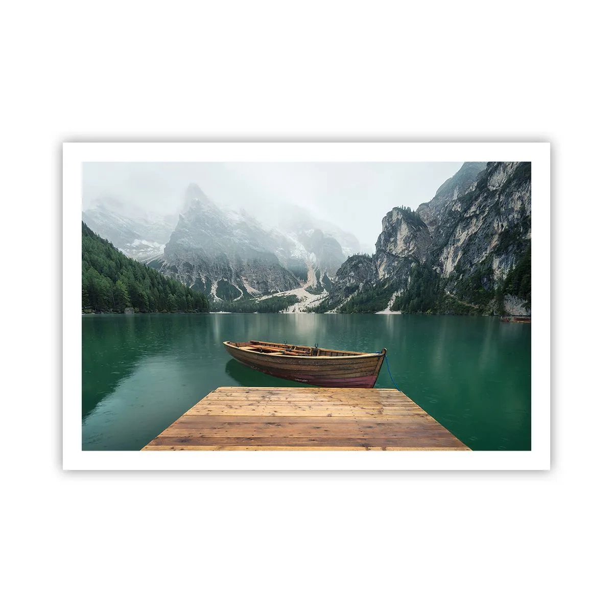 Poster - Boat Found Solitude - 91x61 cm