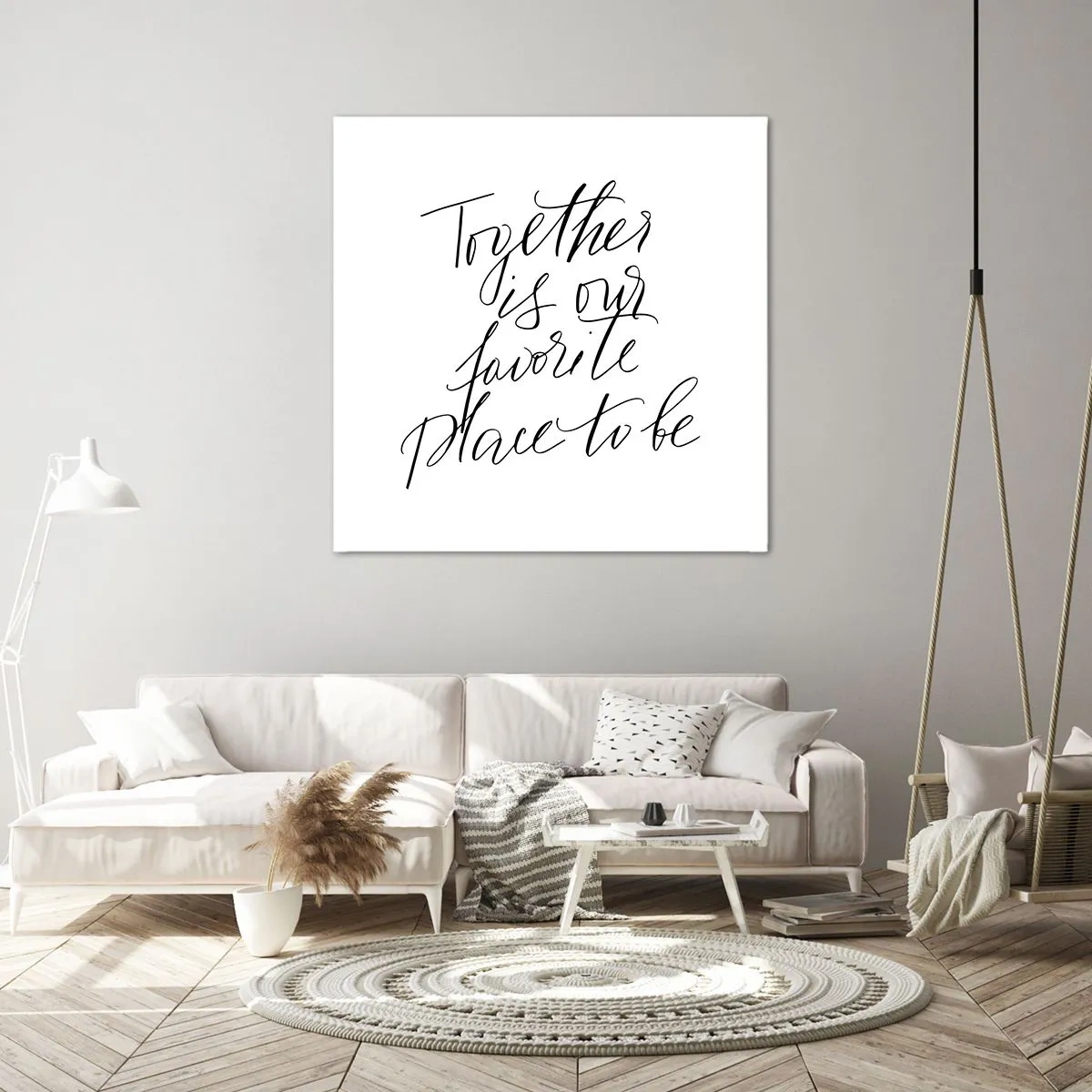 Canvas picture - Do You Also Feel This? - 60x60 cm