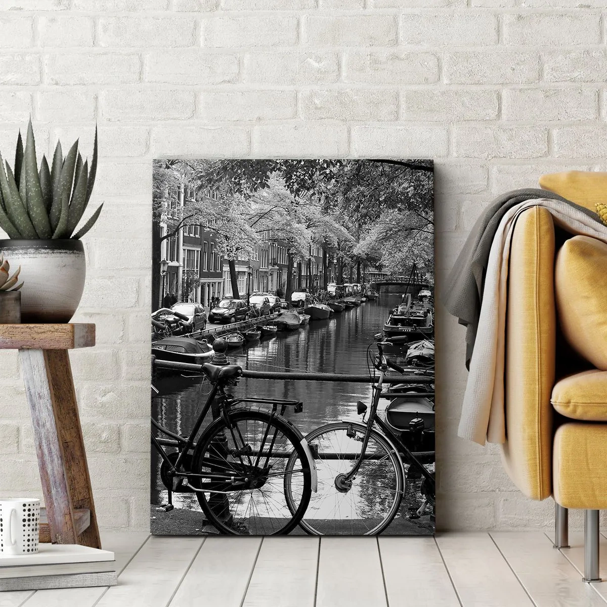 Canvas picture - A Very Dutch View - 45x80 cm