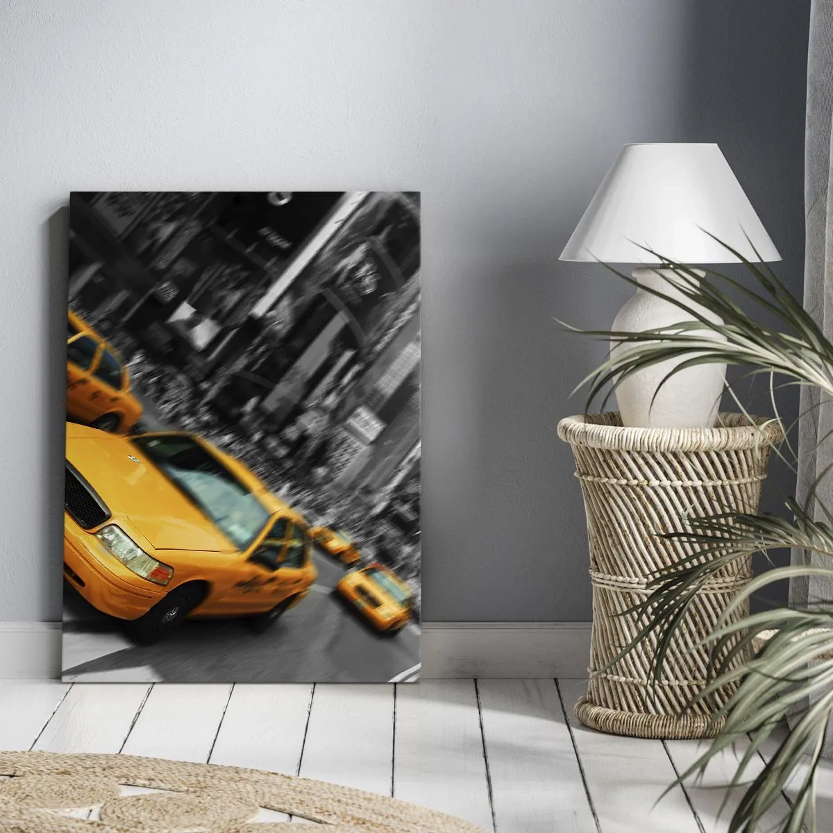 Canvas picture - New York Sun Drops - 50x70 cm