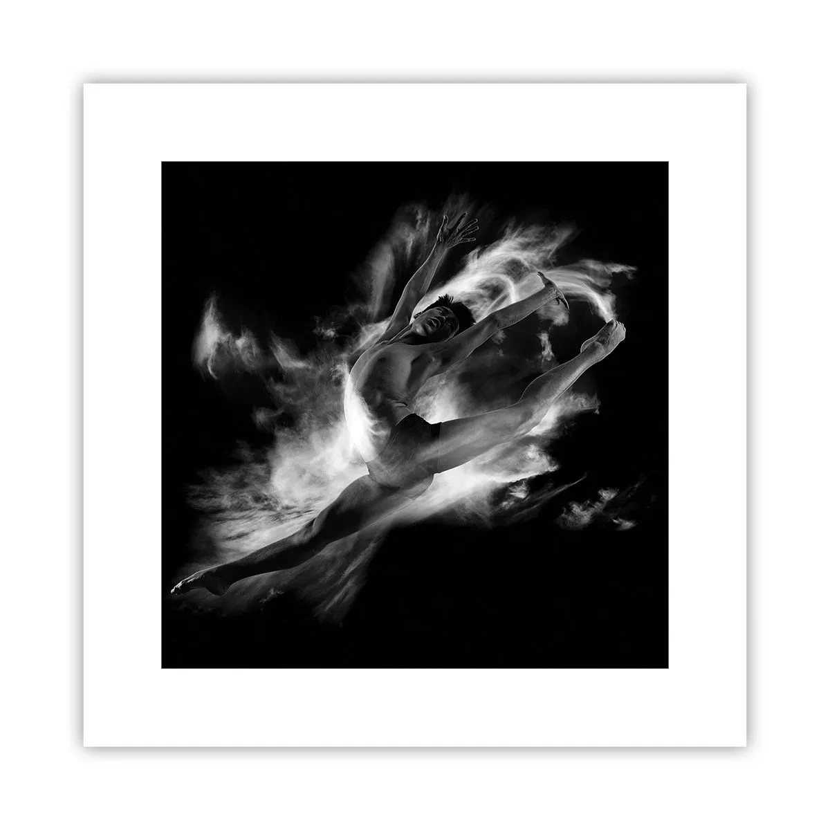 Poster - Stopped i in Flight - 30x30 cm