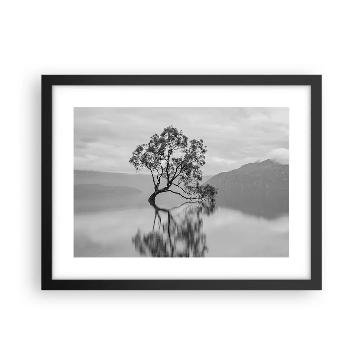 Poster in black frame - There Is Such Country - 40x30 cm