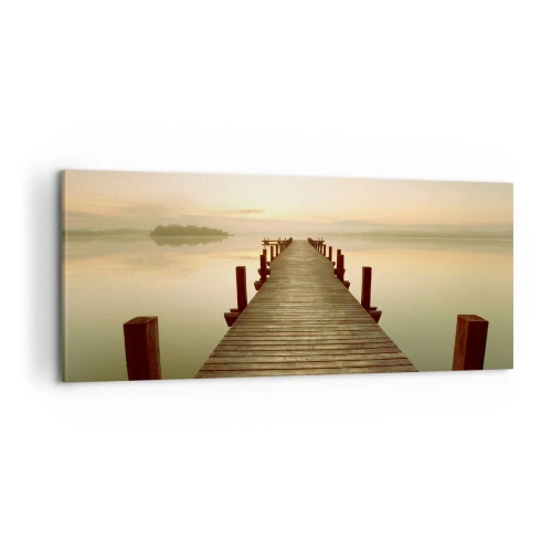 Canvas picture - Before Dawn, Dawn, Light - 100x40 cm