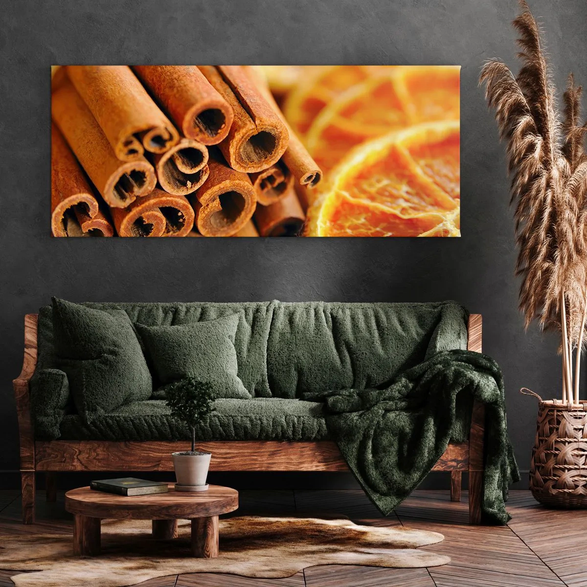 Canvas picture - Can You Smell the Aroma? - 120x50 cm