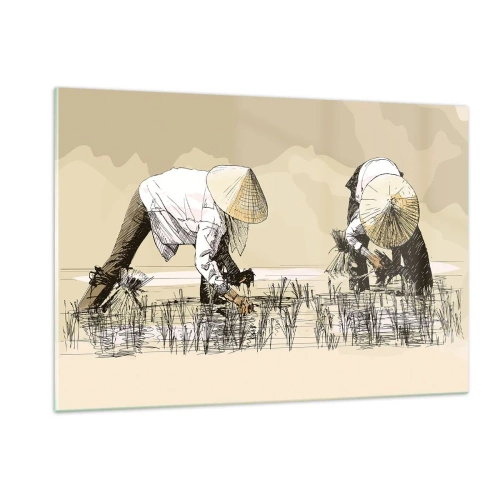 Glass picture - Good Harvest - 120x80 cm