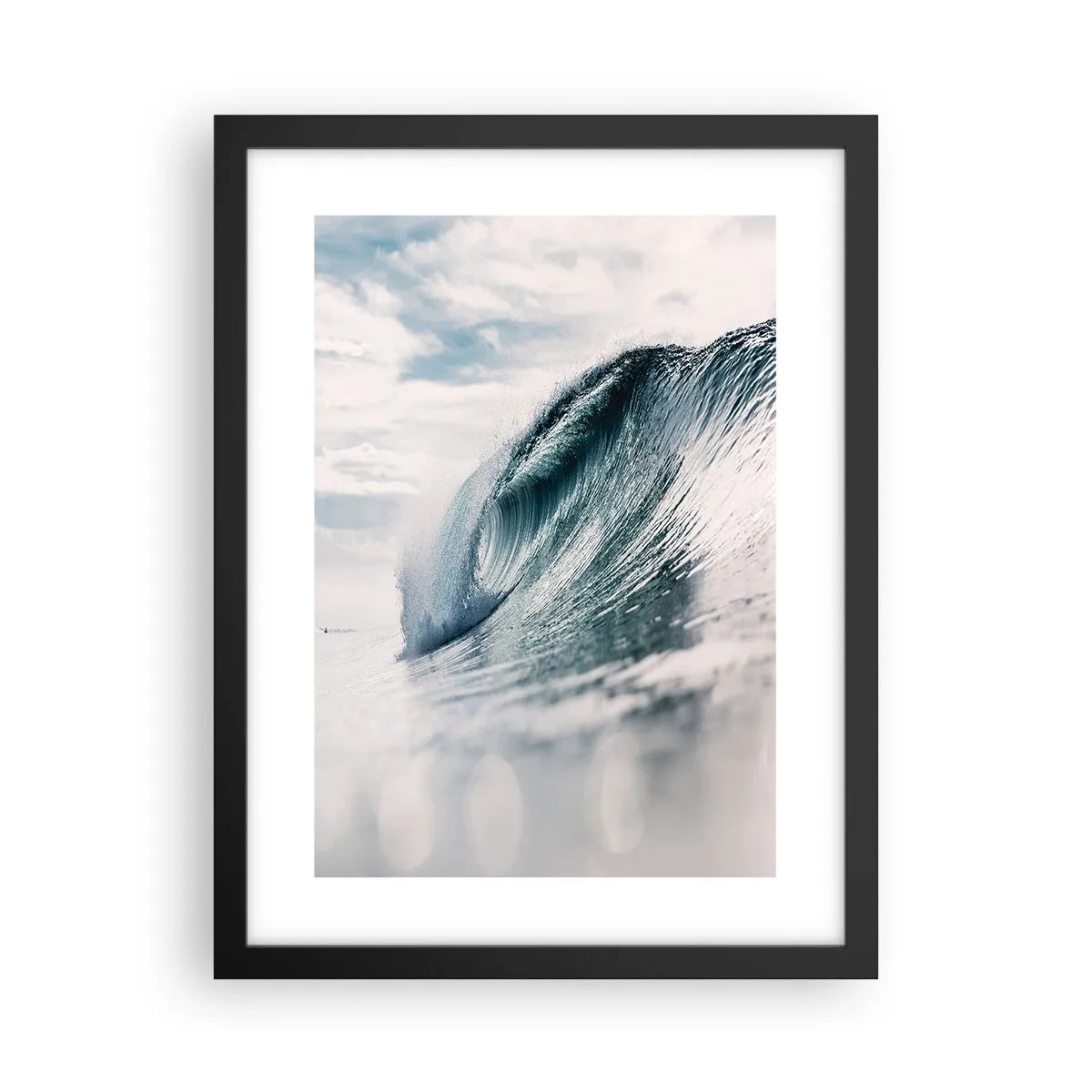 Poster in black frame - Water Summit - 30x40 cm