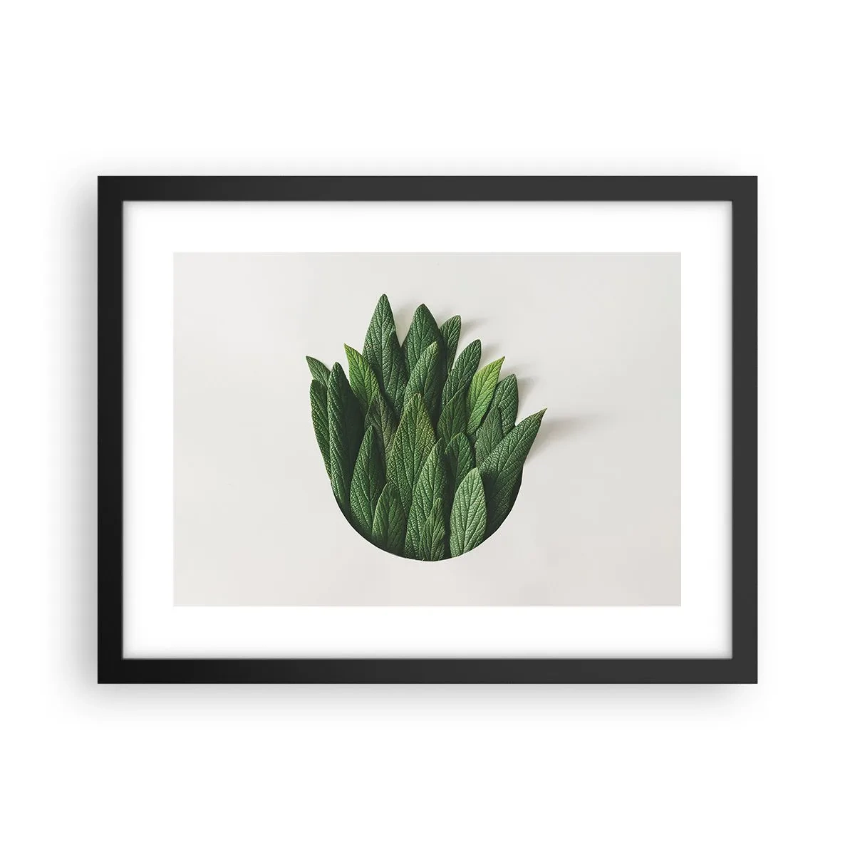 Poster in black frame - Untamed Curiosity - 40x30 cm