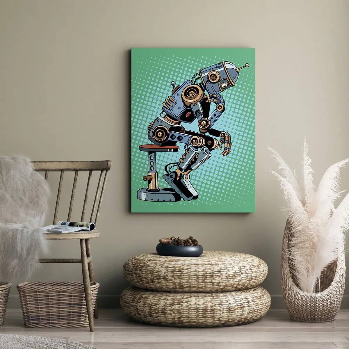 Canvas picture - On the Essence of Being - 70x100 cm