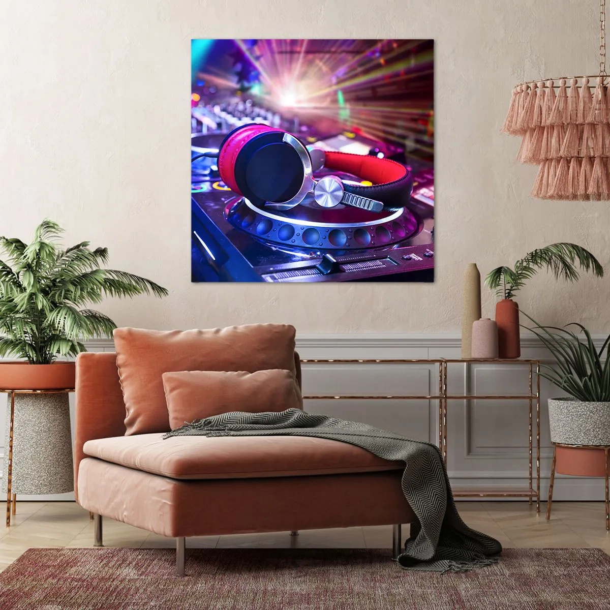 Canvas picture - Get on the Floor - 50x50 cm