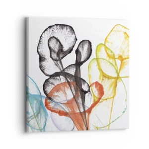 Canvas picture - Flowers with a Soul - 30x30 cm