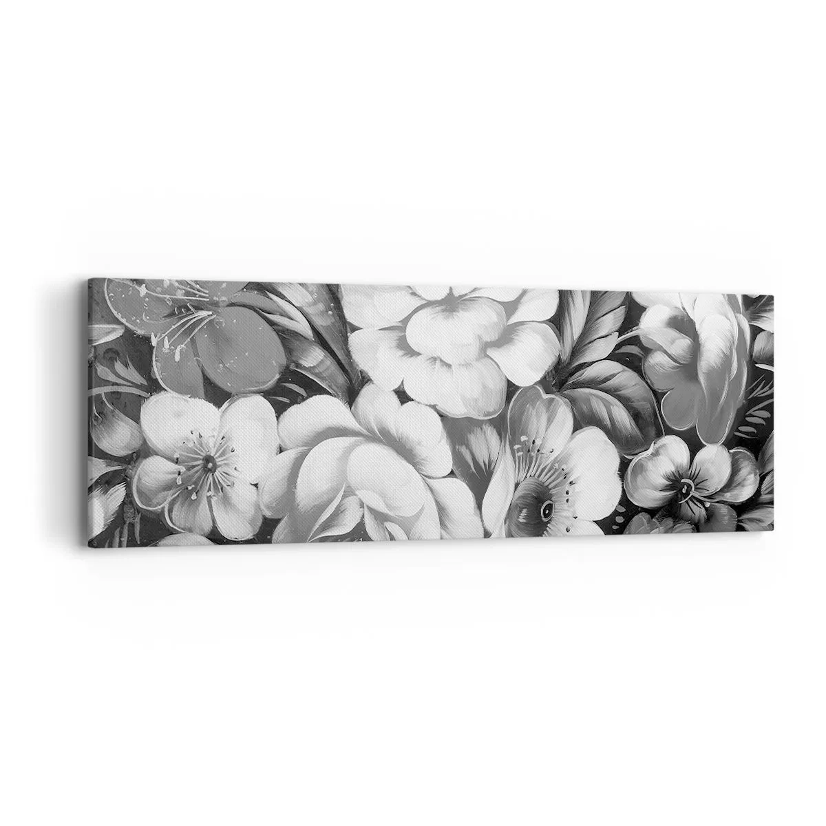Canvas picture - Beautiful Even in Greyness - 90x30 cm
