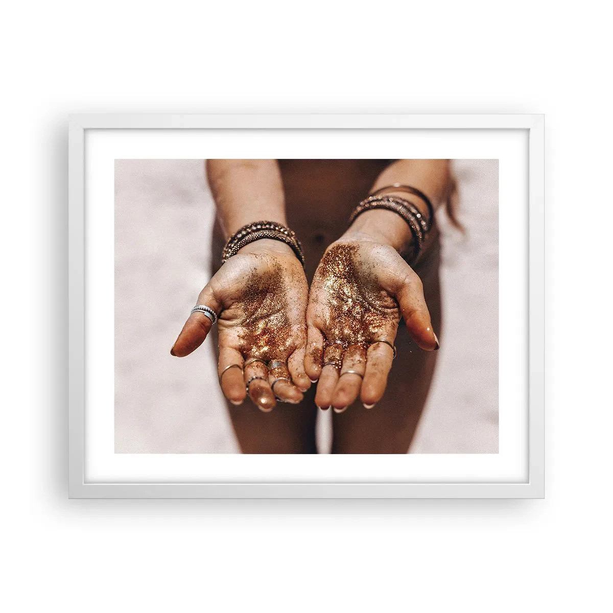 Poster in white frmae - Gift for You - 50x40 cm
